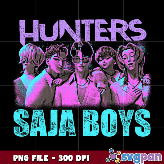 Hunters saja boys png, kpop demon hunter png, netflix cartoon png