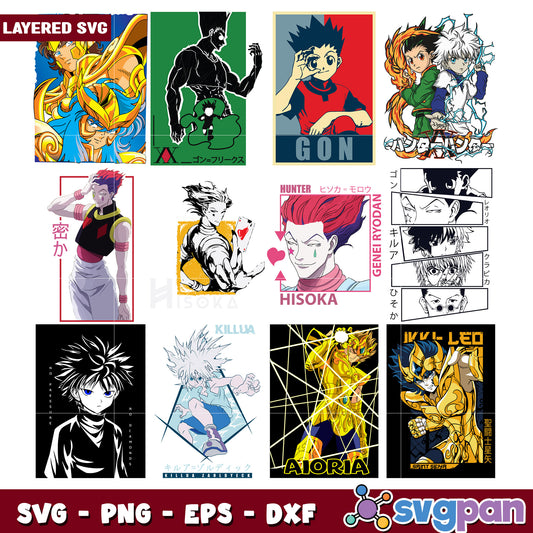 Hunter x Hunter SVG Bundle