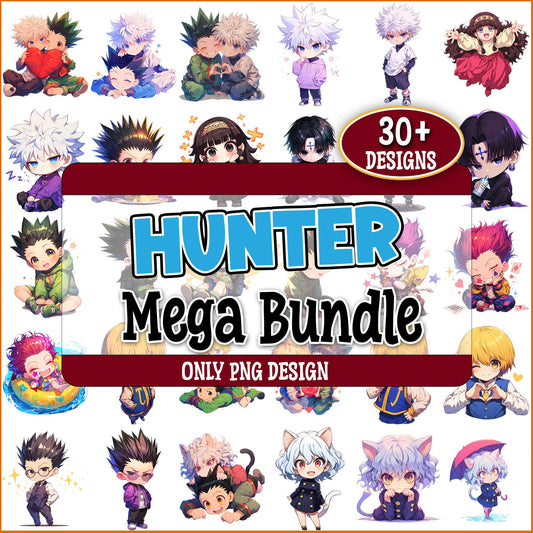Hunter x hunter cute art png bundle