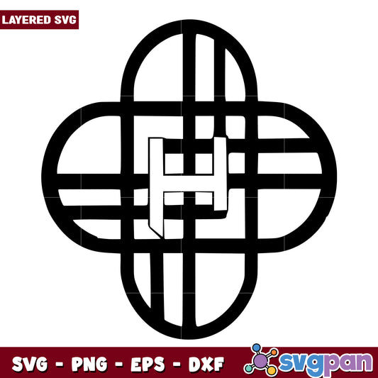 Huntrix logo outline svg