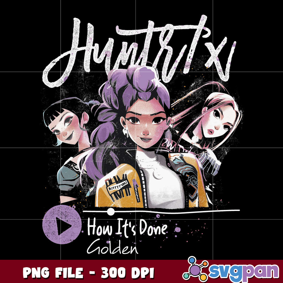 Huntrix signature png, kpop demon hunter png, netflix cartoon png – svgpan