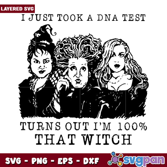 I Just Took a DNA Test, Turns Out I'm 100 Percent That Witch