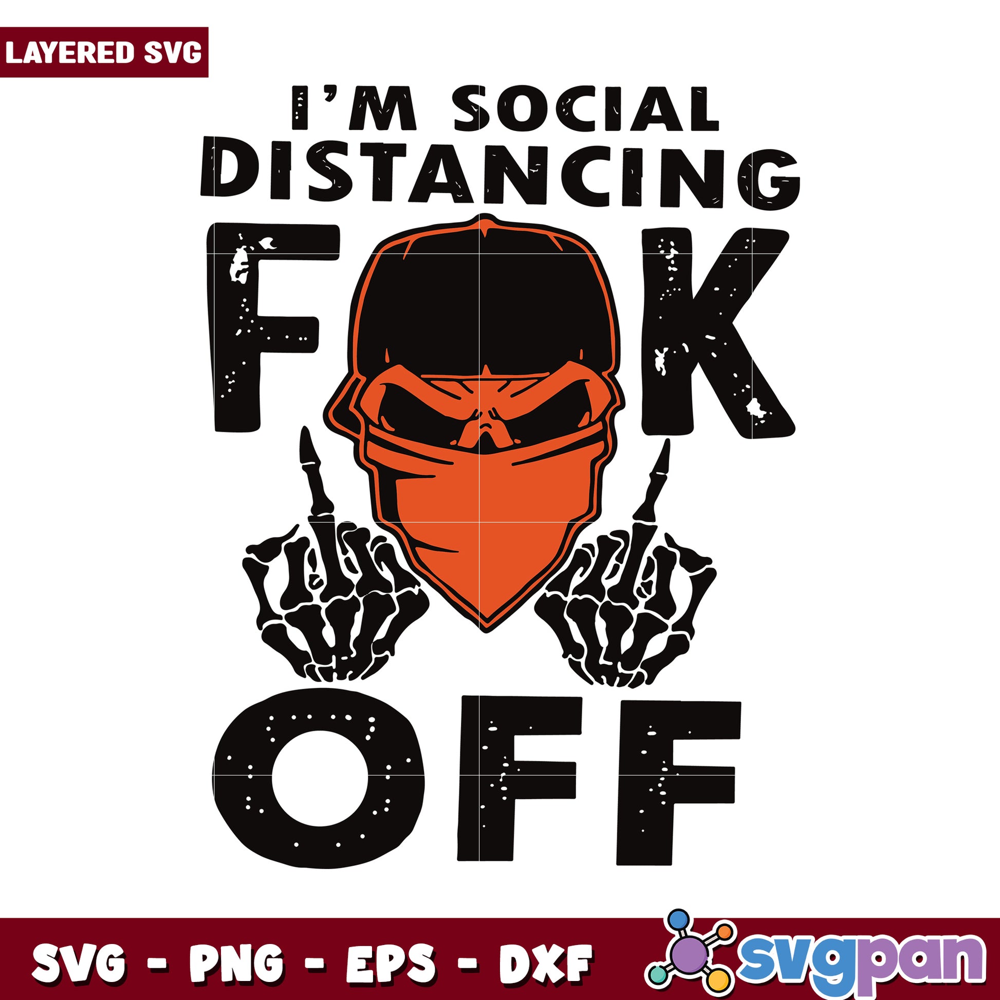 I'm Social Distancing, Unique Design for Your Creative Projects