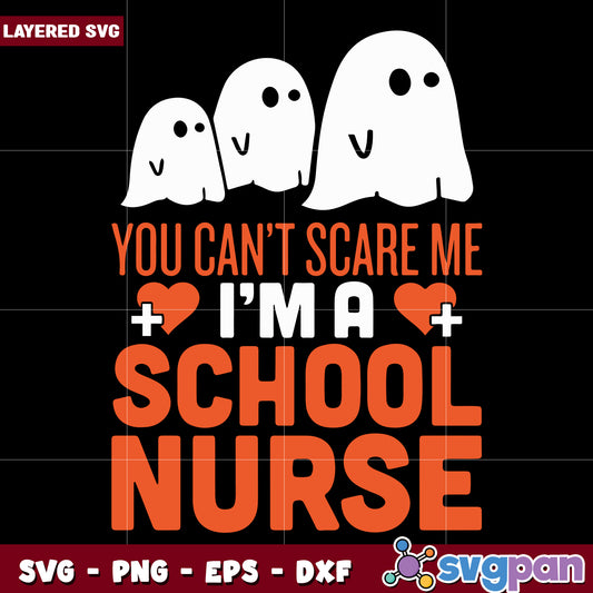I am a school nurse svg, halloween time svg, trick or treat svg