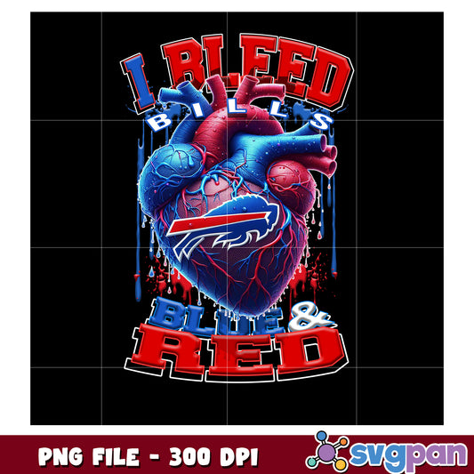 I bleed bills blue and red png, nft teams 2025 png, nfl games today png