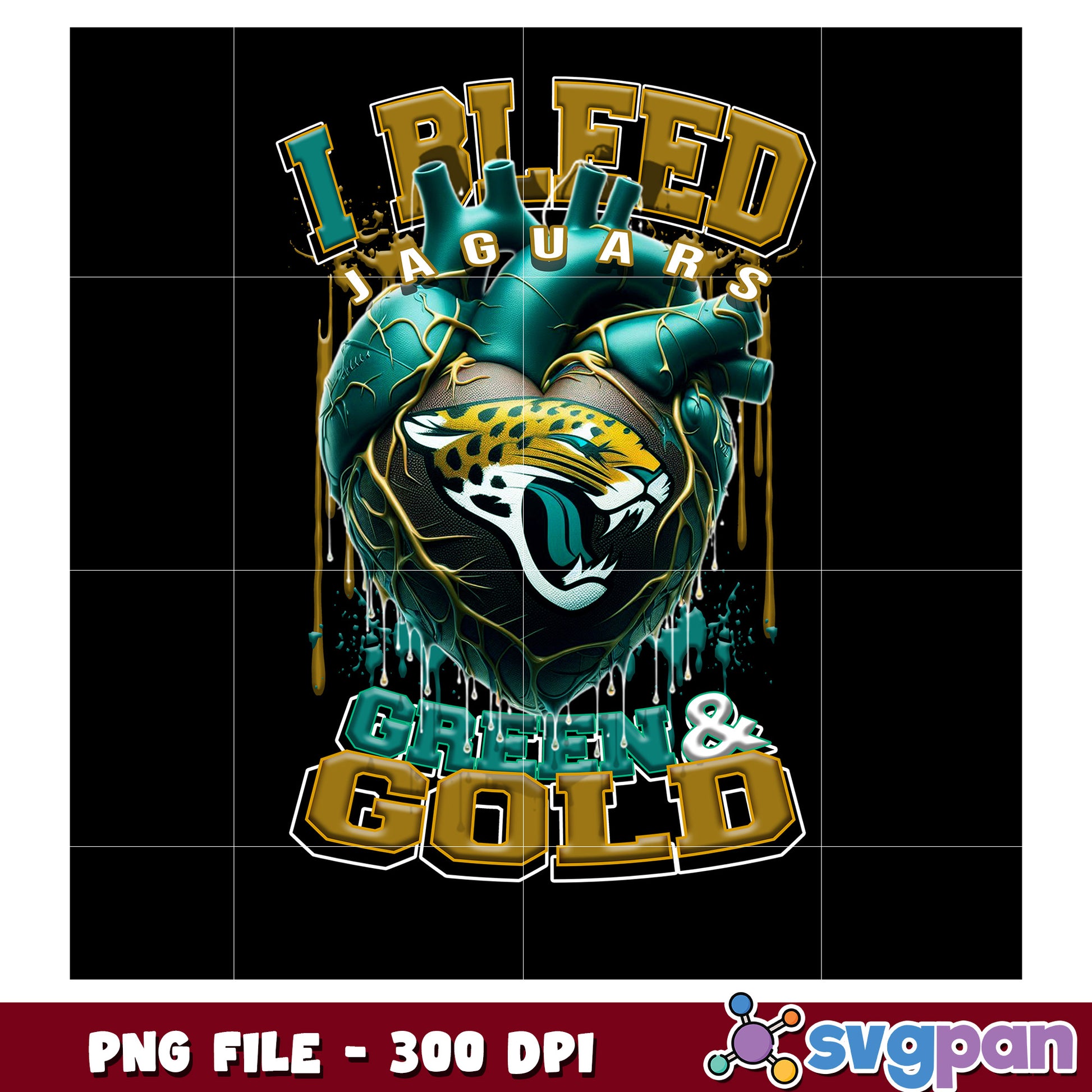 I bleed jaguars green and blue png, nft teams 2025 png, nfl games today png