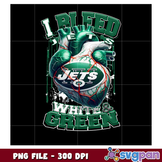 I bleed jets white and green png, nft teams 2025 png, nfl games today png