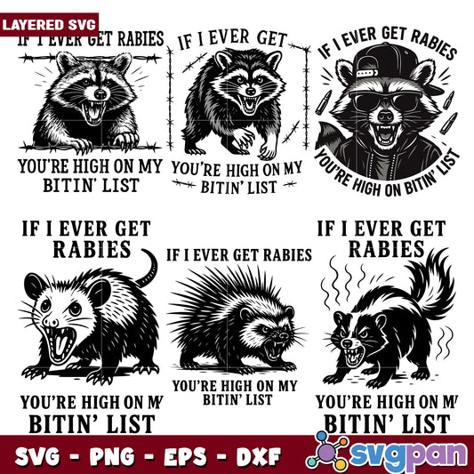 If i ever get rabies svg bundle