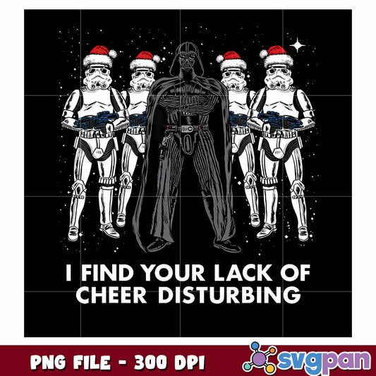 I find your lack od cheer disturbing png, funny png, star wars png