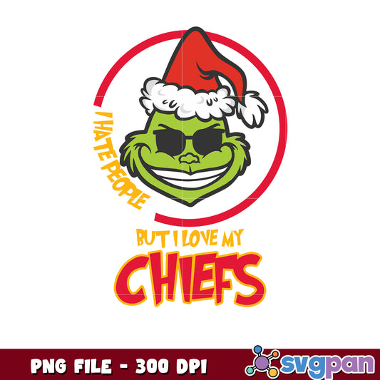 I hate people but i love my chiefs chiefs logo png, ginch nfl png, super bowl 2025 png