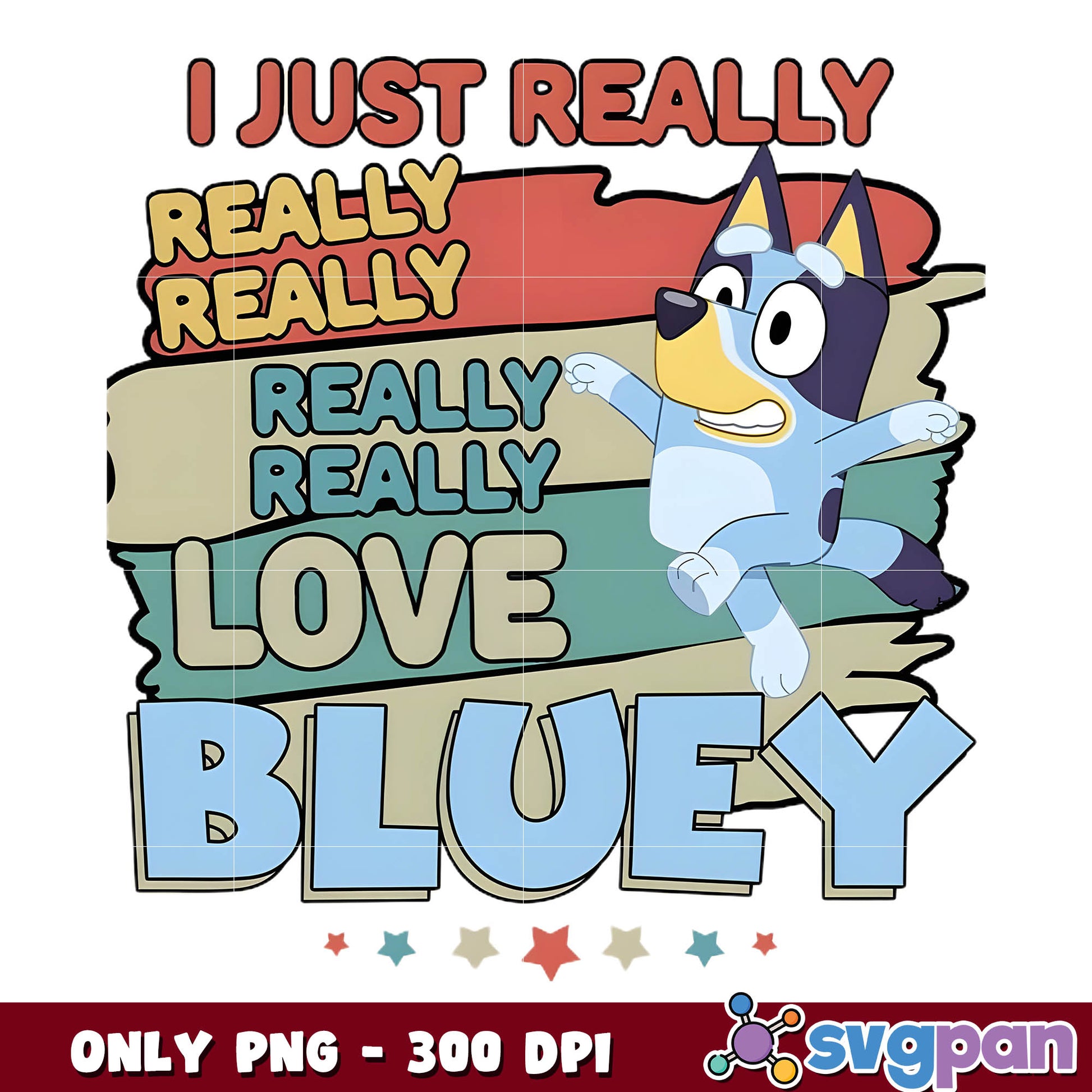 HereI just really love bluey png