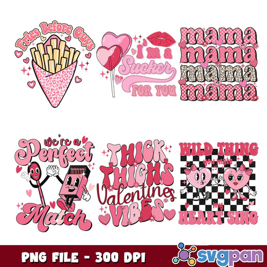 Im a sucker for you png bundle