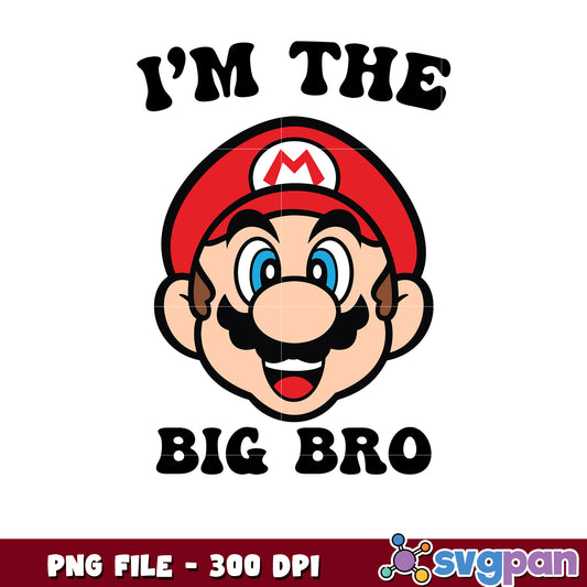 Im the big bro png, mario games png, super mario toys png