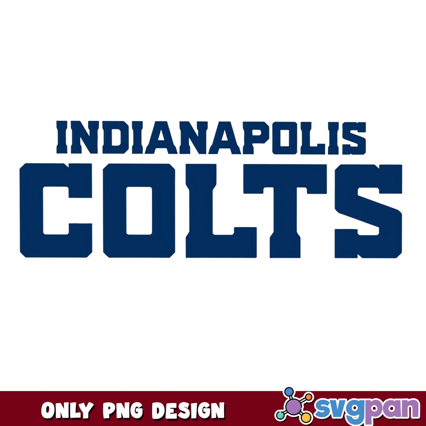 Indianapolis Colts PNG, NFL Football Team, Colts Logo PNG