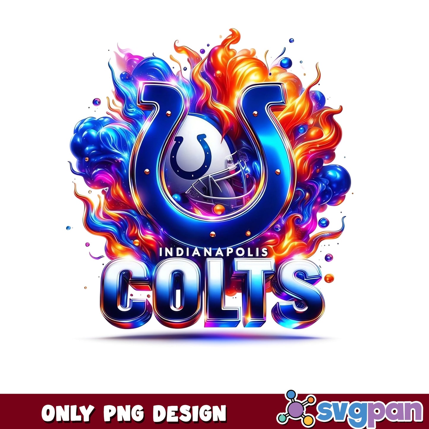 Indianapolis Colts PNG, NFL Football Team Design, Colts PNG