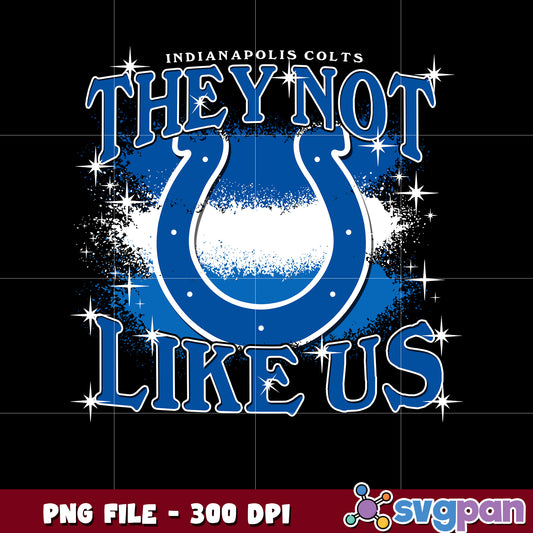 Indianapolis colts team logo they not like us png, colts nfl png, nfl games png