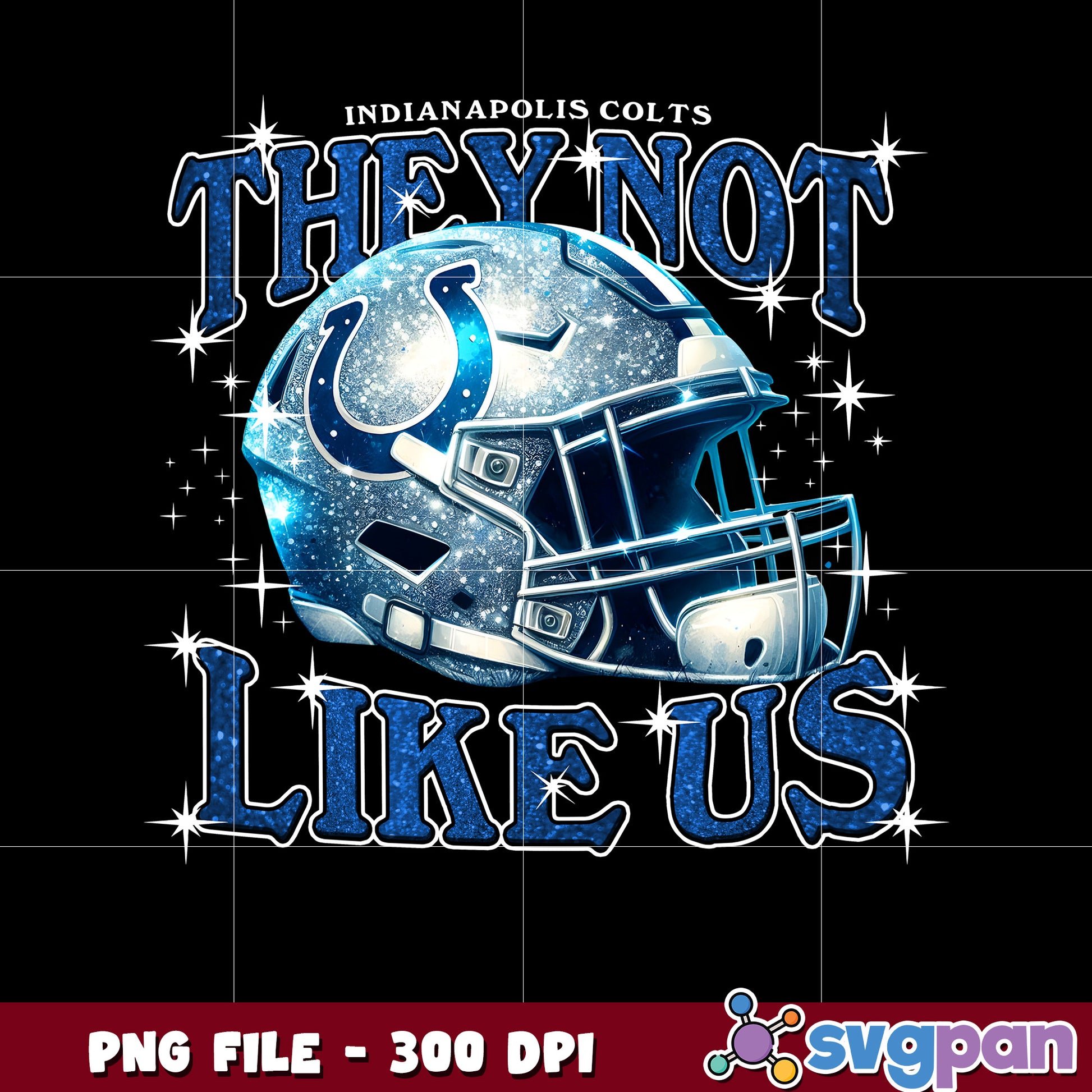 Indianapolis colts they not like us helmet design png, american rugby png, nfl teams png