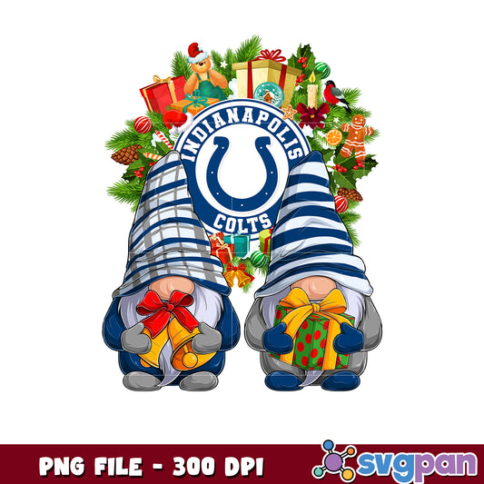 Indiapolis colts christmas png, list of nfl teams png, chrismas gnome​ png