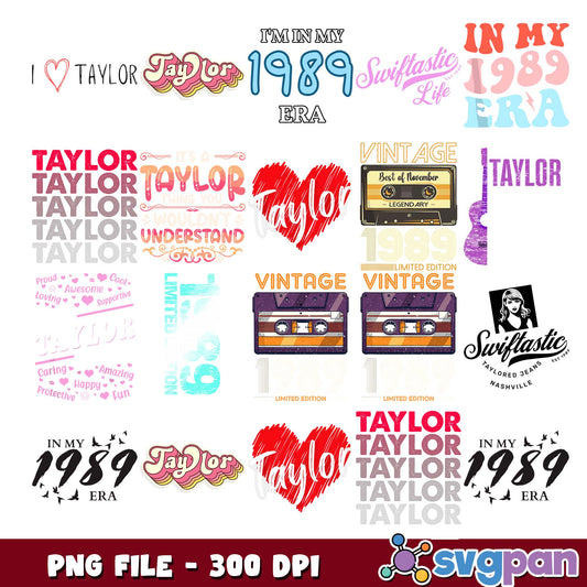 In my 1989 era png bundle