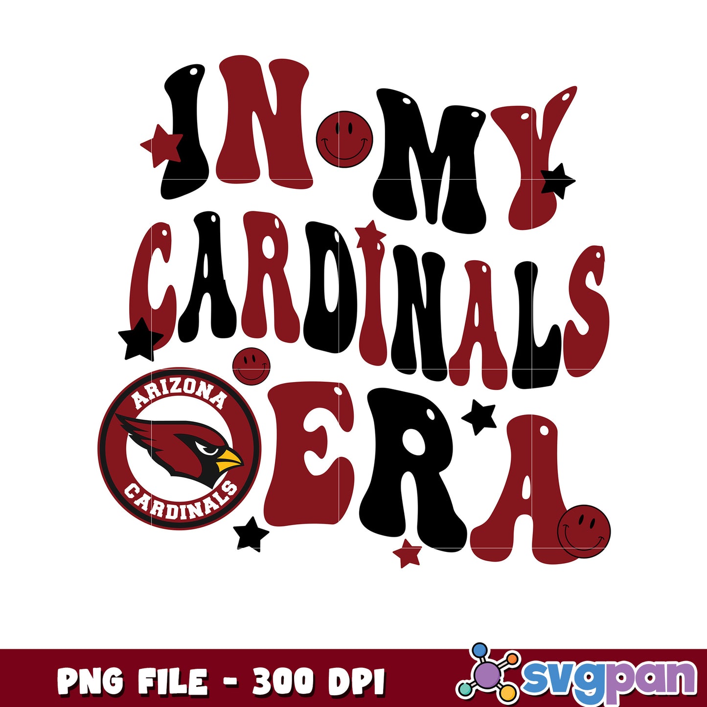 In my cardinals era design png, nfl american football ball​ png, national football league png