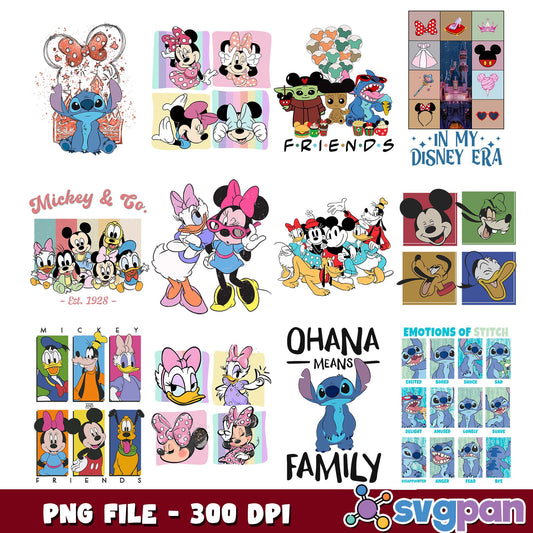In my disney era png bundle