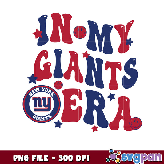 In my giants era design png, nfl american football ball​ png, national football league png