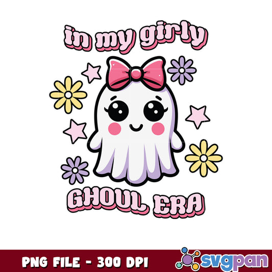 In my girly ghoul era png, halloween cartoons​ png, happy halloween png