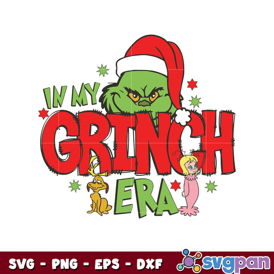 In my grinch era max cindy lou who svg