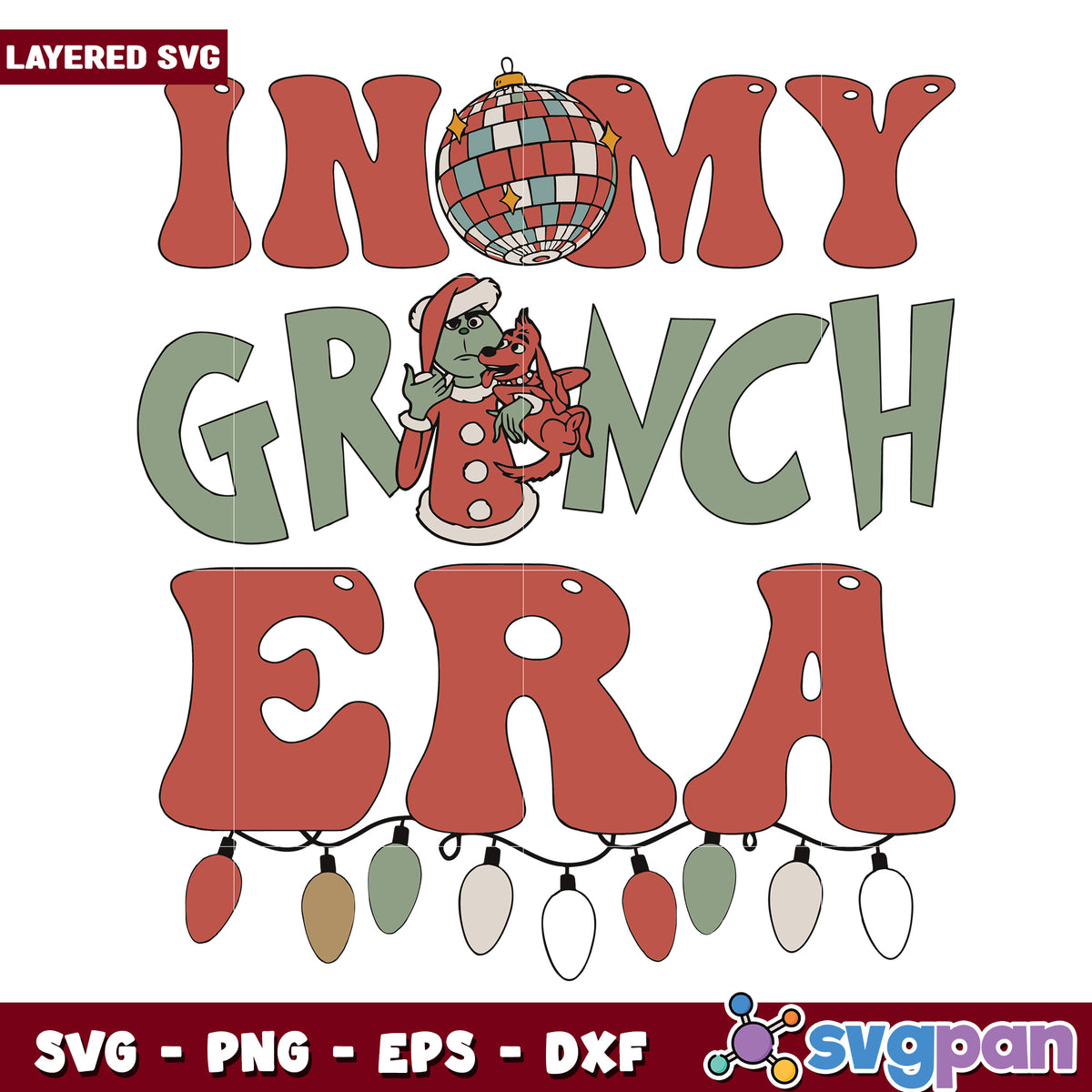 In my grinch era svg, winter grinch svg, grinch designs​ svg