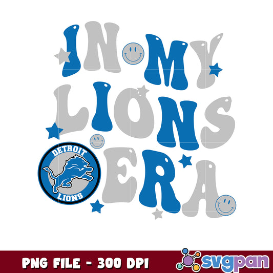 In my lions era design png, nfl american football ball​ png, national football league png