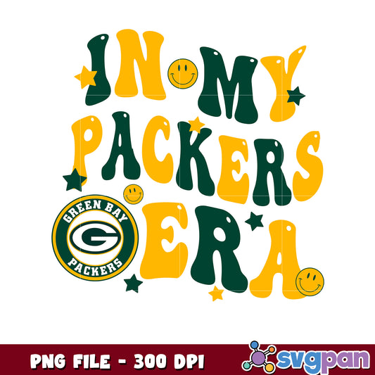 In my packers era design png, nfl american football ball​ png, nlf team logo png