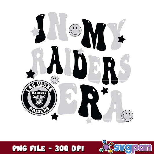 In my raiders era design png, nfl american football ball​ png, nlf team logo png