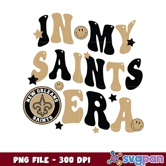 In my saints era design png, nfl american football ball​ png, nlf team logo png