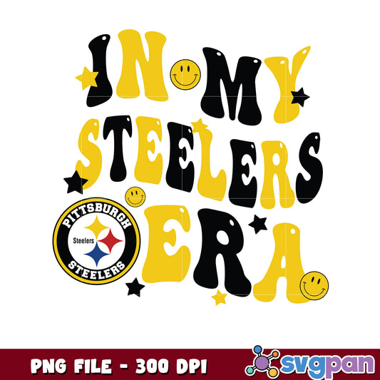 In my steelers era design png, nfl american football ball​ png, nlf team logo png
