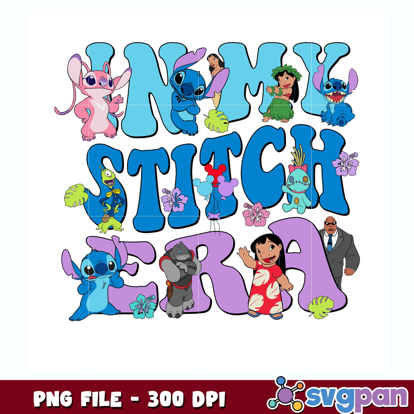 In my stitch era png, disney png, lilo and stitch png