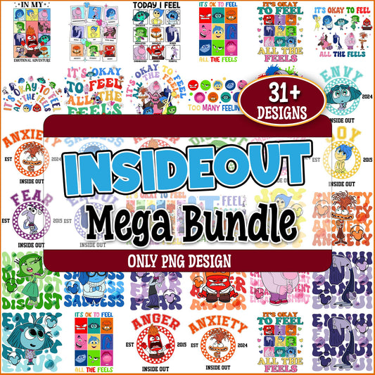 Inside out est png bundle