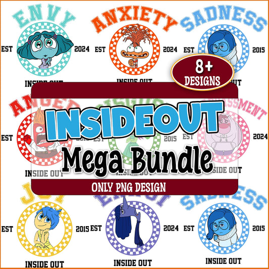 Inside out original png bundle