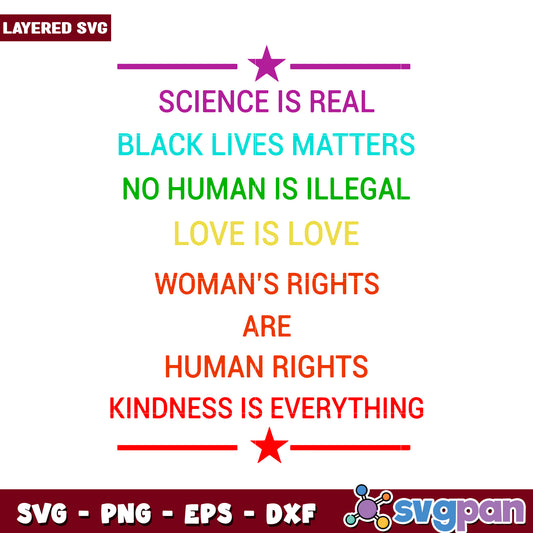 Inspirational Quote Layered SVG Design, Perfect for Crafts and Decor