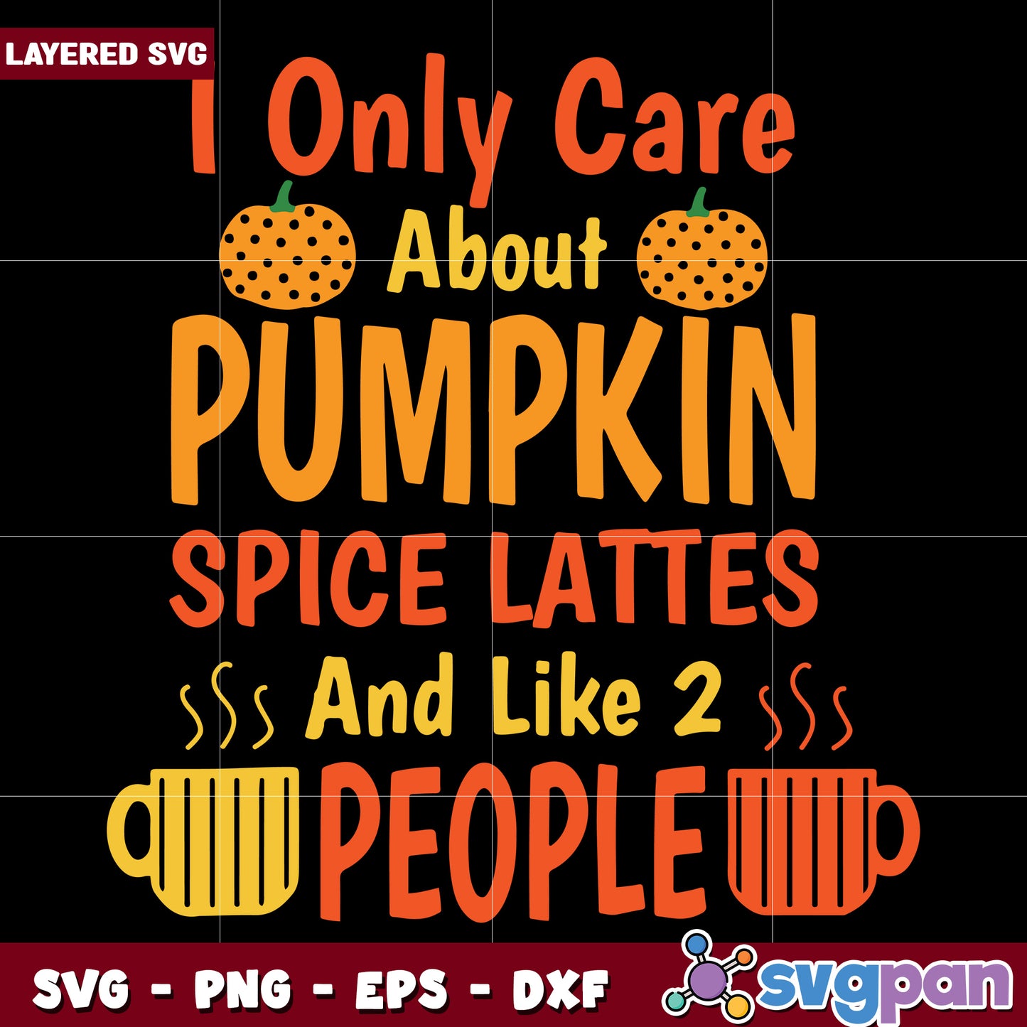 I only care about pumpkin svg, halloween holiday svg, halloween characters svg