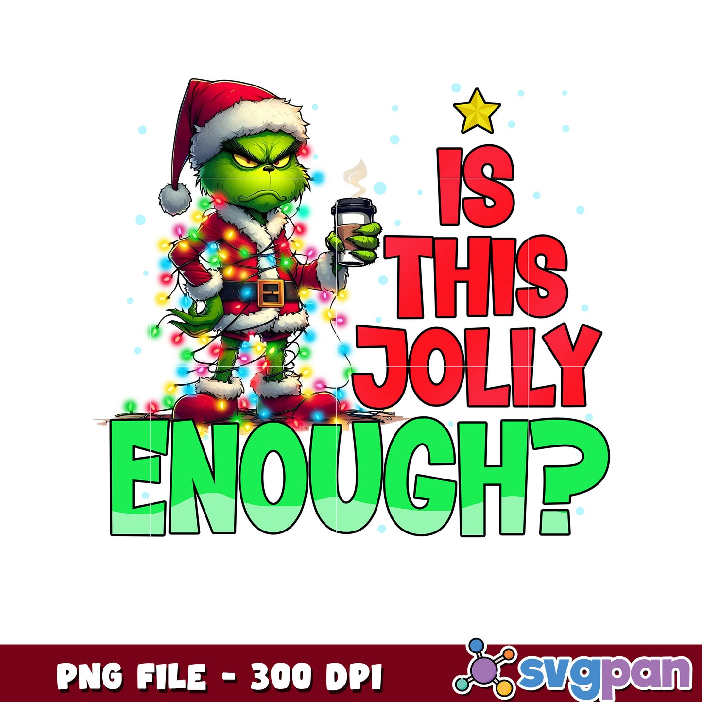 Is this jolly enough png, grinch cookies png, grinch happy​ ​png