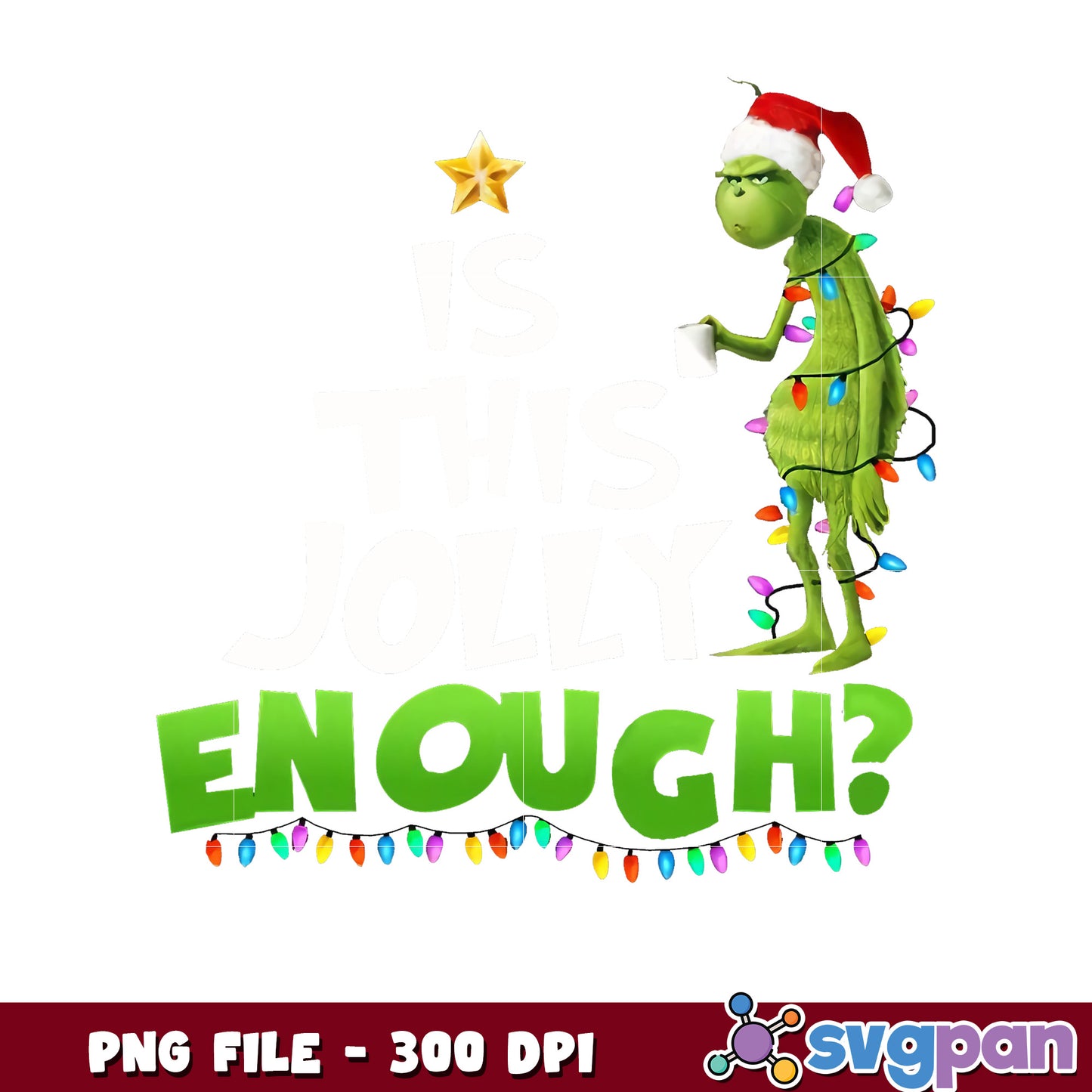 Is this jolly png, the grinch​ png, funny grinch png