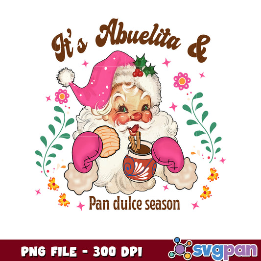It's abuelita and pan dulce season png, christmas movies​ png, christmas vacation​ png