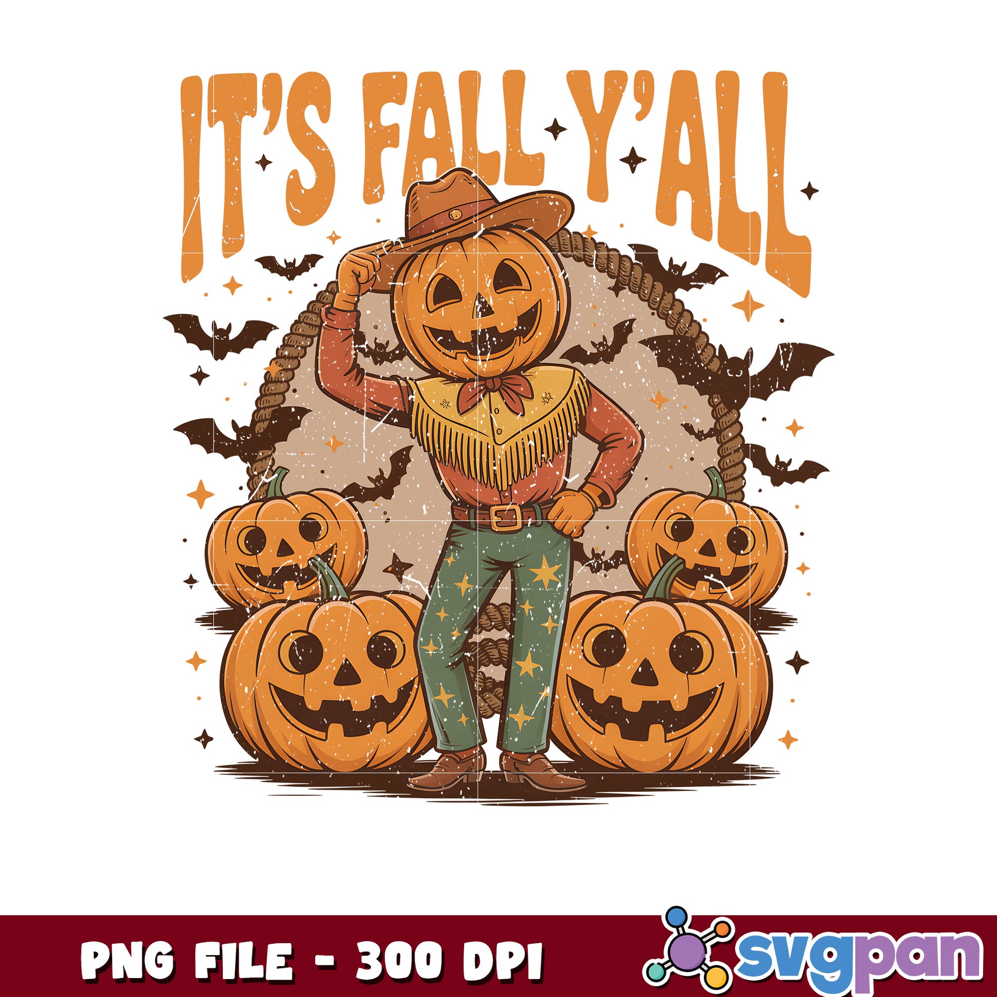 It's fall yall png, trick or treat png, halloween cartoon ​png