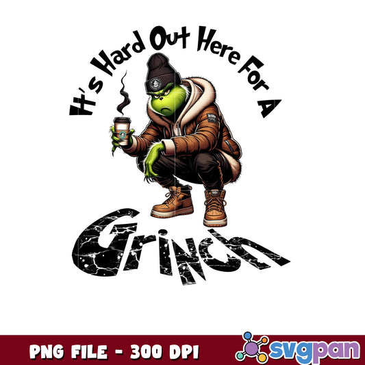It's hard out here png, blue grinch png, grinch cartoon​ ​png