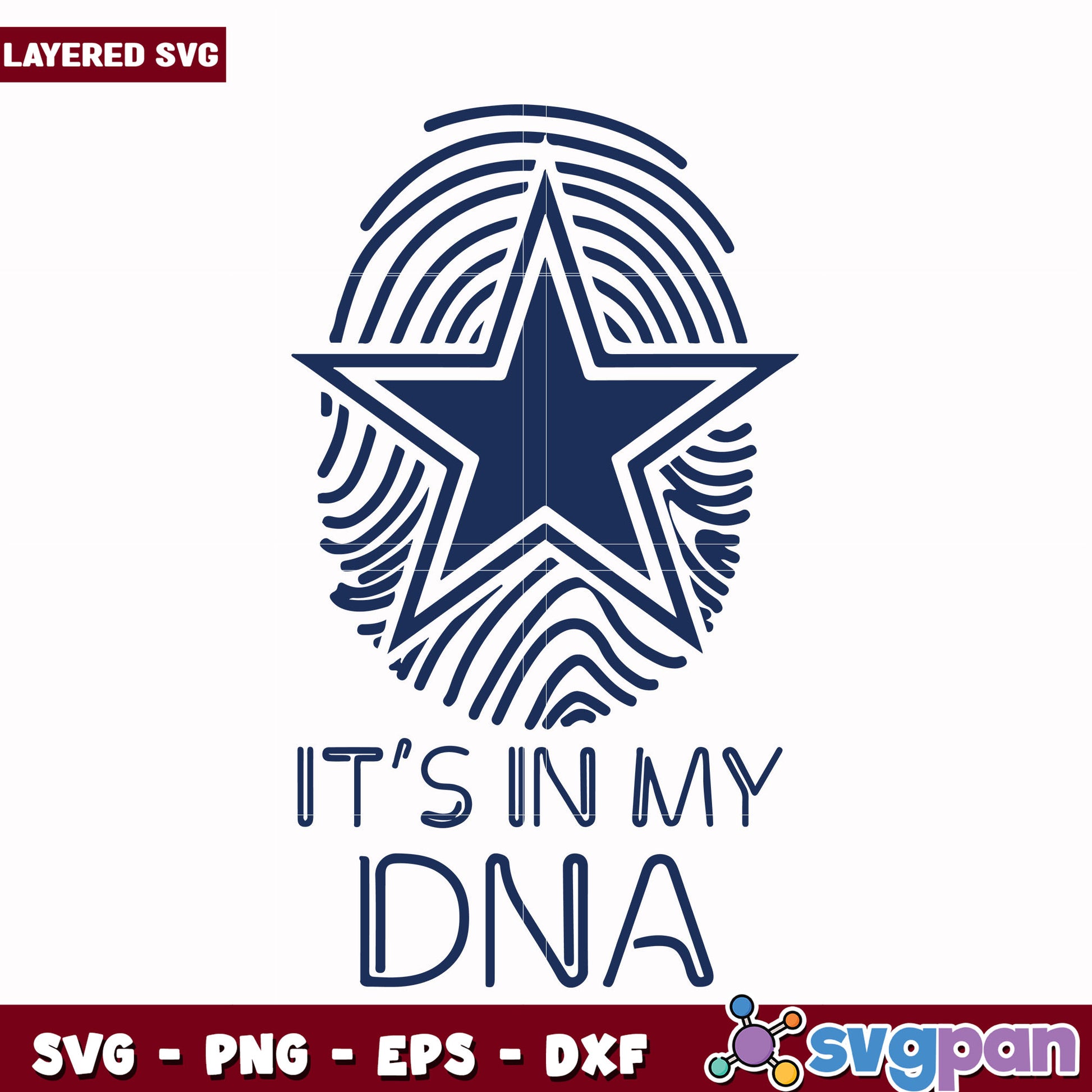 It's in my DNA svg, nfl schedule svg, nfl cowboys svg