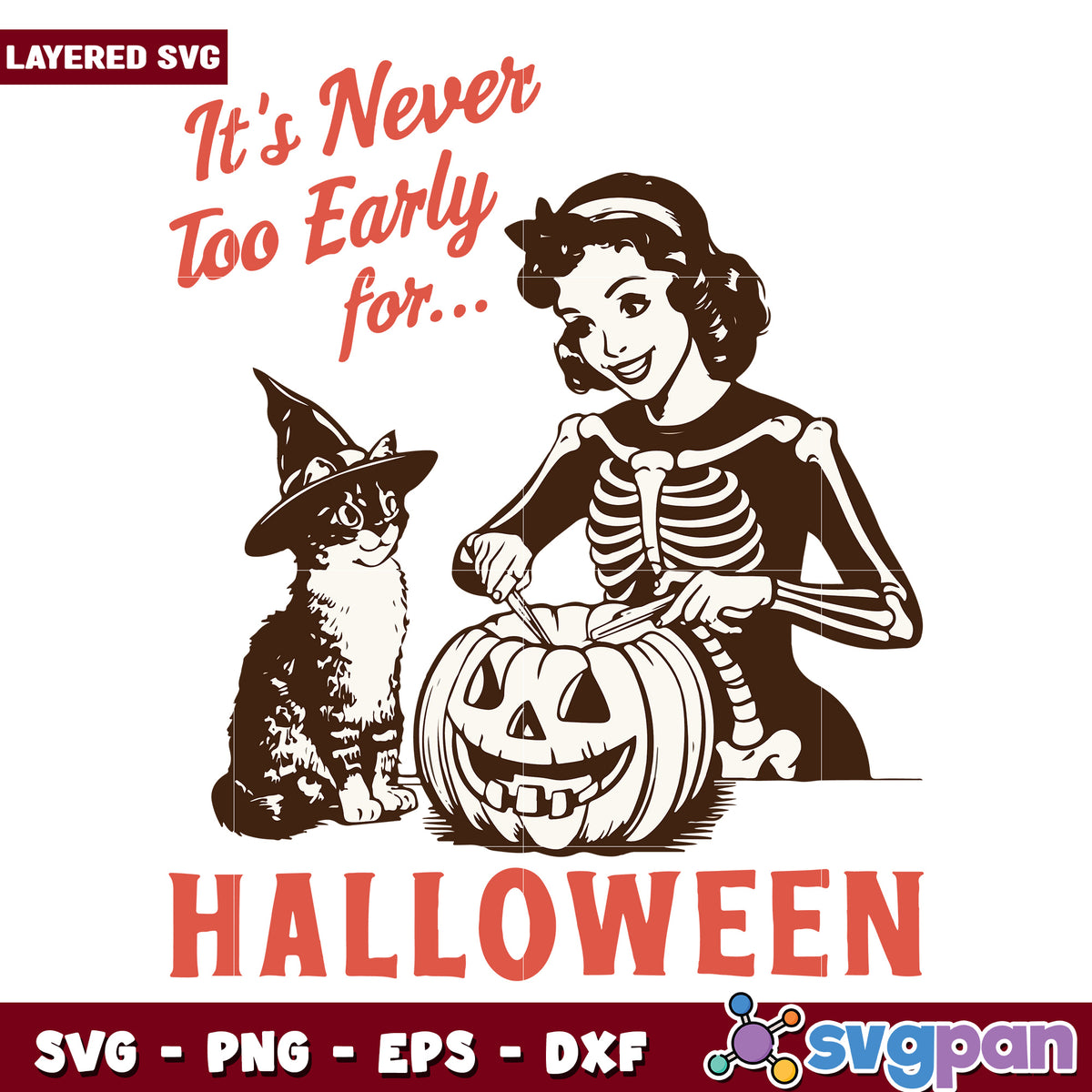It's never too early for halloween svg, labubu dolls svg, halloween labubu svg