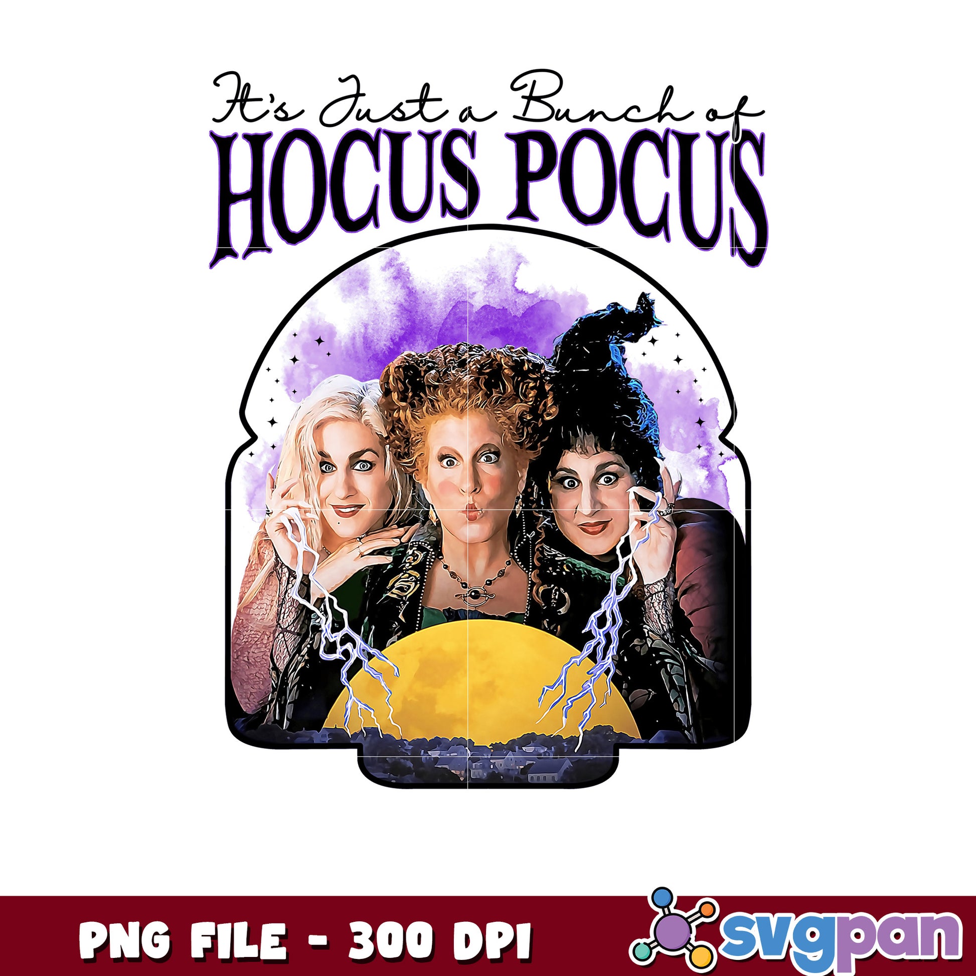 Its just a bunch of hocus pocus png, halloween movies png, halloween candy png