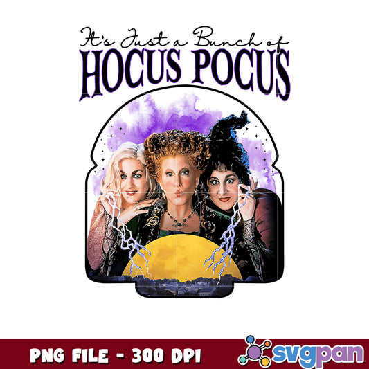 Its just a bunch of hocus pocus png, halloween movies png, halloween candy png