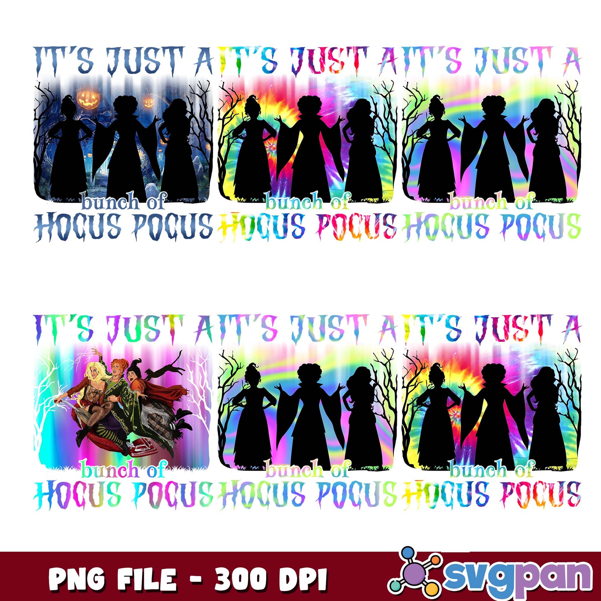 Its just a bunch of hocus pocus png bundle