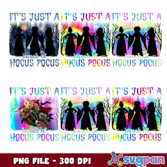 Its just a bunch of hocus pocus png bundle